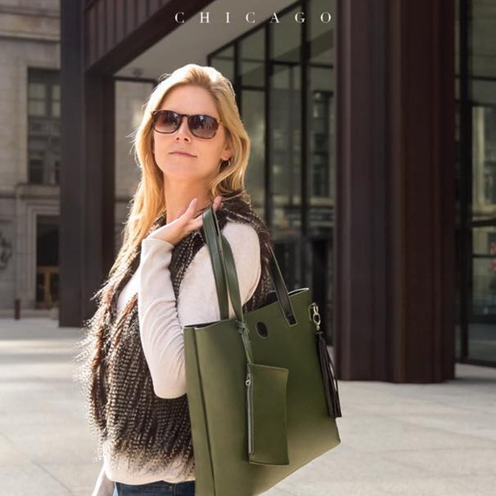 Bobbi Chicago - Black/Army LASALLE Reversi…